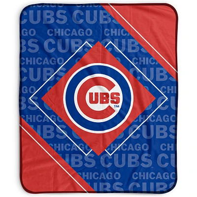 Pegasus Chicago Cubs 50" x 60" Diamond Logo Fleece Blanket
