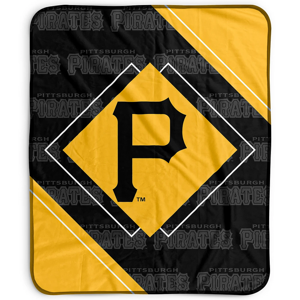 Pegasus Pittsburgh Pirates 50" x 60" Diamond Logo Fleece Blanket