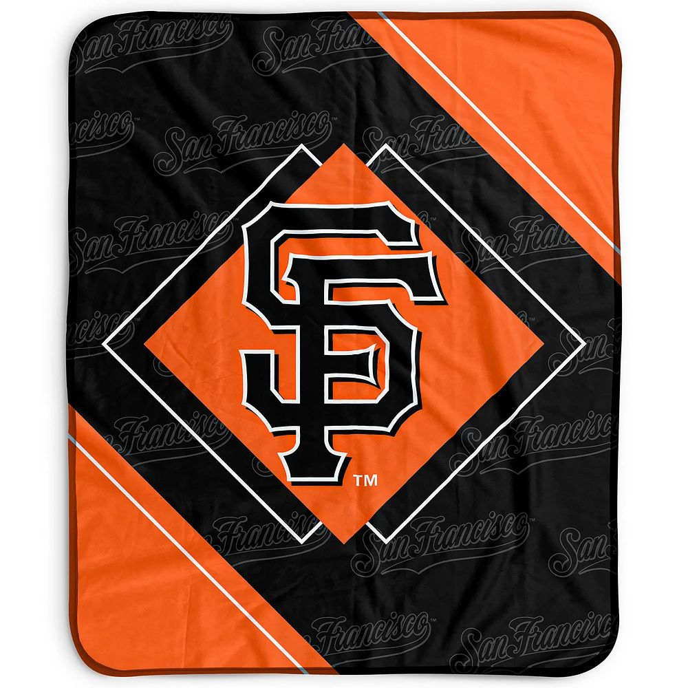 Pegasus San Francisco Giants 50" x 60" Diamond Logo Fleece Blanket