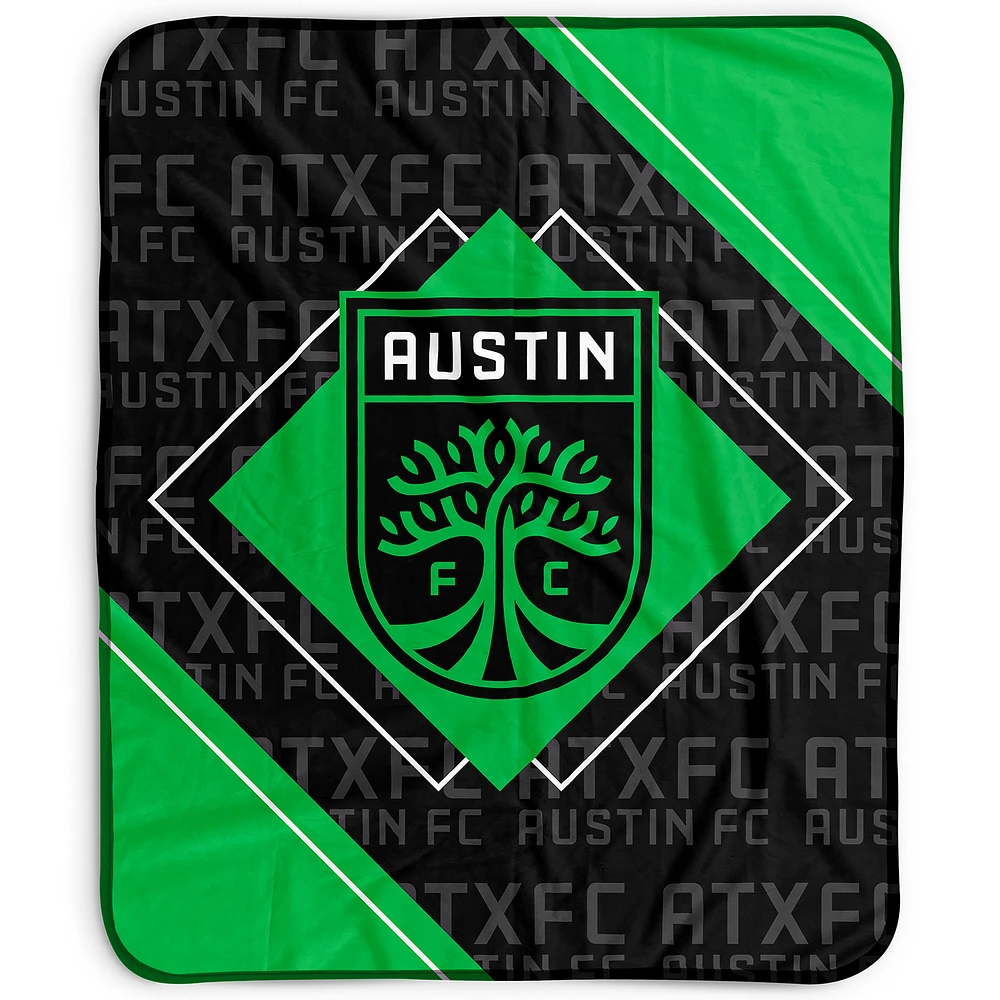 Pegasus Austin FC 50" x 60" Diamond Logo Fleece Blanket