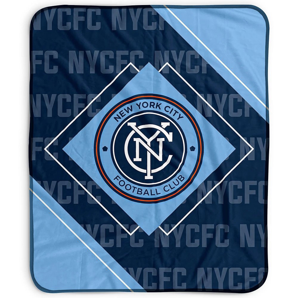 Pegasus New York City FC 50" x 60" Diamond Logo Fleece Blanket