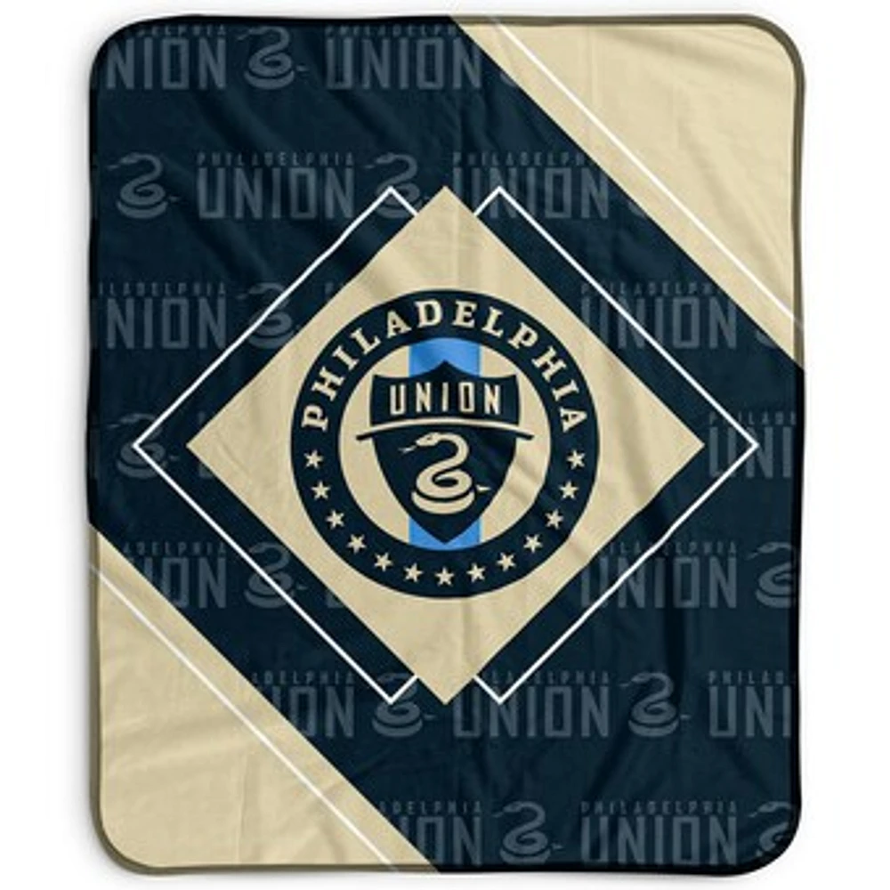 Pegasus Philadelphia Union 50" x 60" Diamond Logo Fleece Blanket