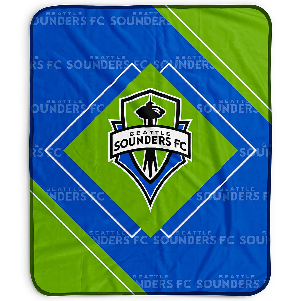 Pegasus Seattle Sounders FC 50" x 60" Diamond Logo Fleece Blanket