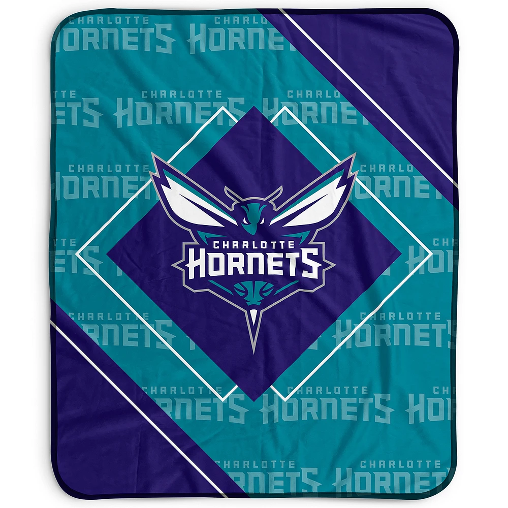 Pegasus Charlotte Hornets 50" x 60" Diamond Logo Fleece Blanket