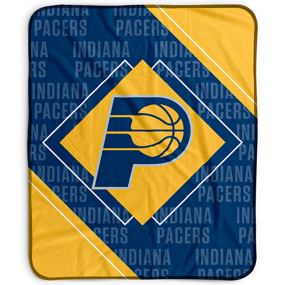 Pegasus Indiana Pacers 50" x 60" Diamond Logo Fleece Blanket