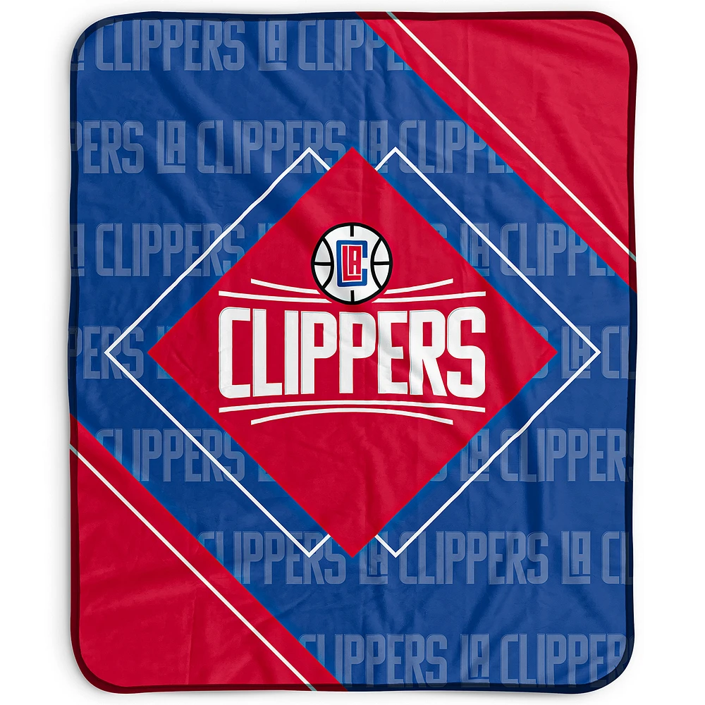Pegasus LA Clippers 50" x 60" Diamond Logo Fleece Blanket
