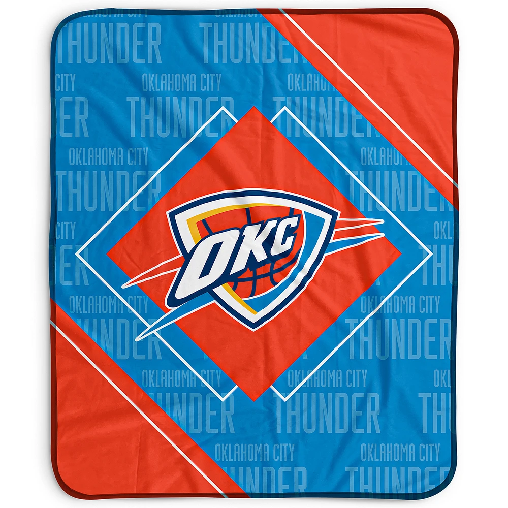 Pegasus Oklahoma City Thunder 50" x 60" Diamond Logo Fleece Blanket