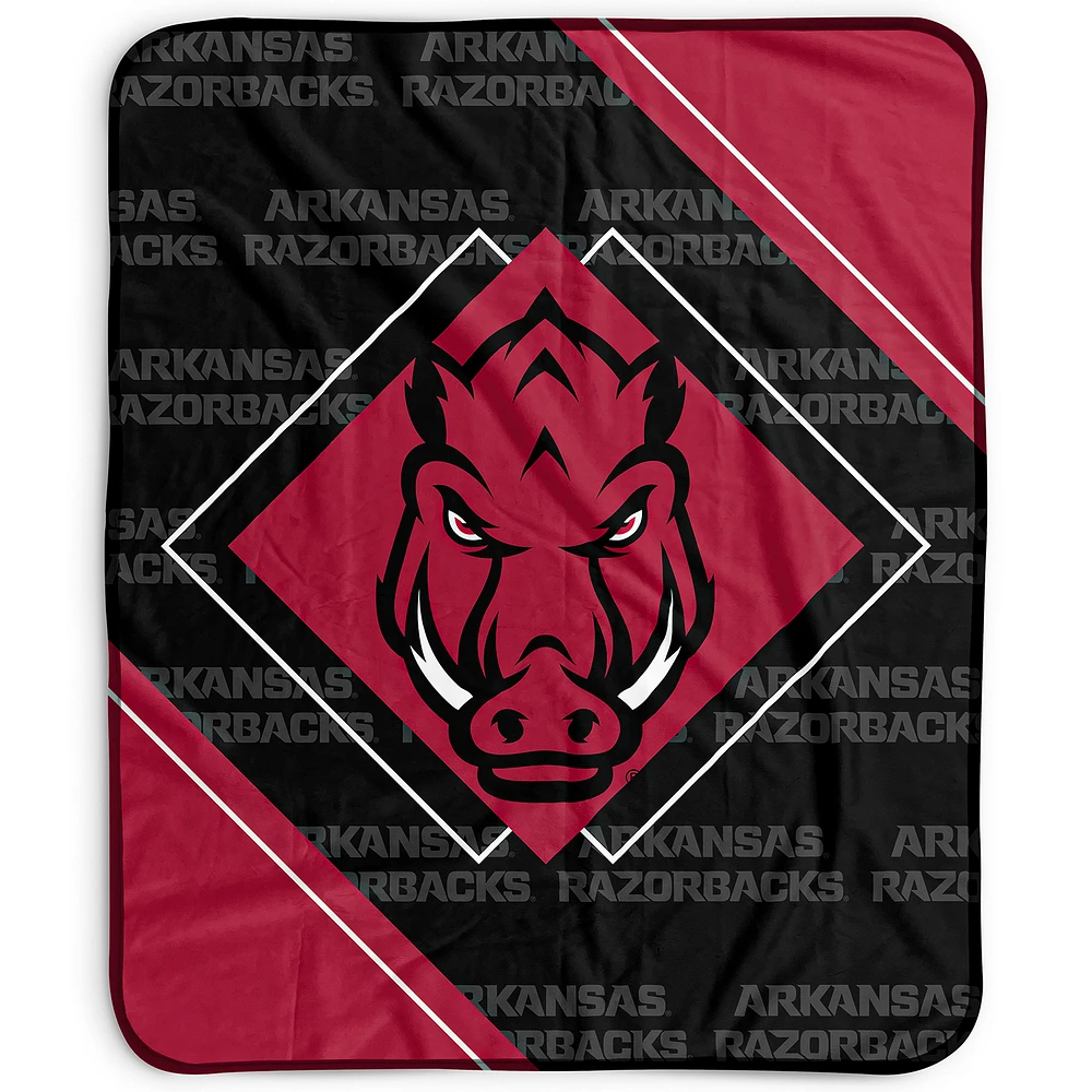 Pegasus Arkansas Razorbacks 50" x 60" Diamond Logo Fleece Blanket