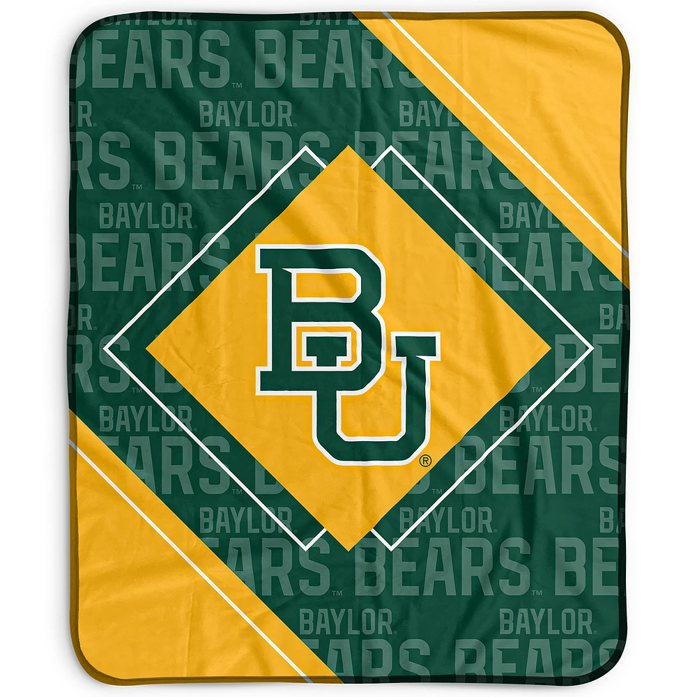 Pegasus Baylor Bears 50" x 60" Diamond Logo Fleece Blanket