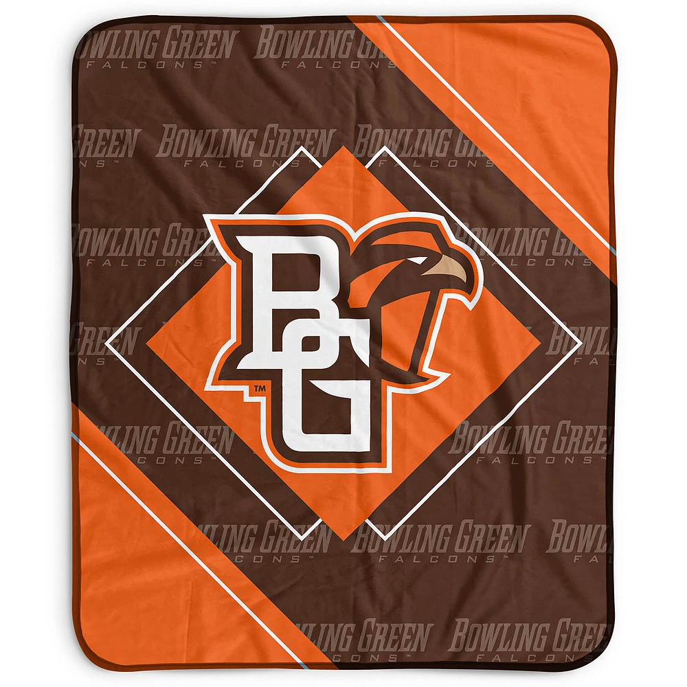 Pegasus Bowling Green St. Falcons 50" x 60" Diamond Logo Fleece Blanket