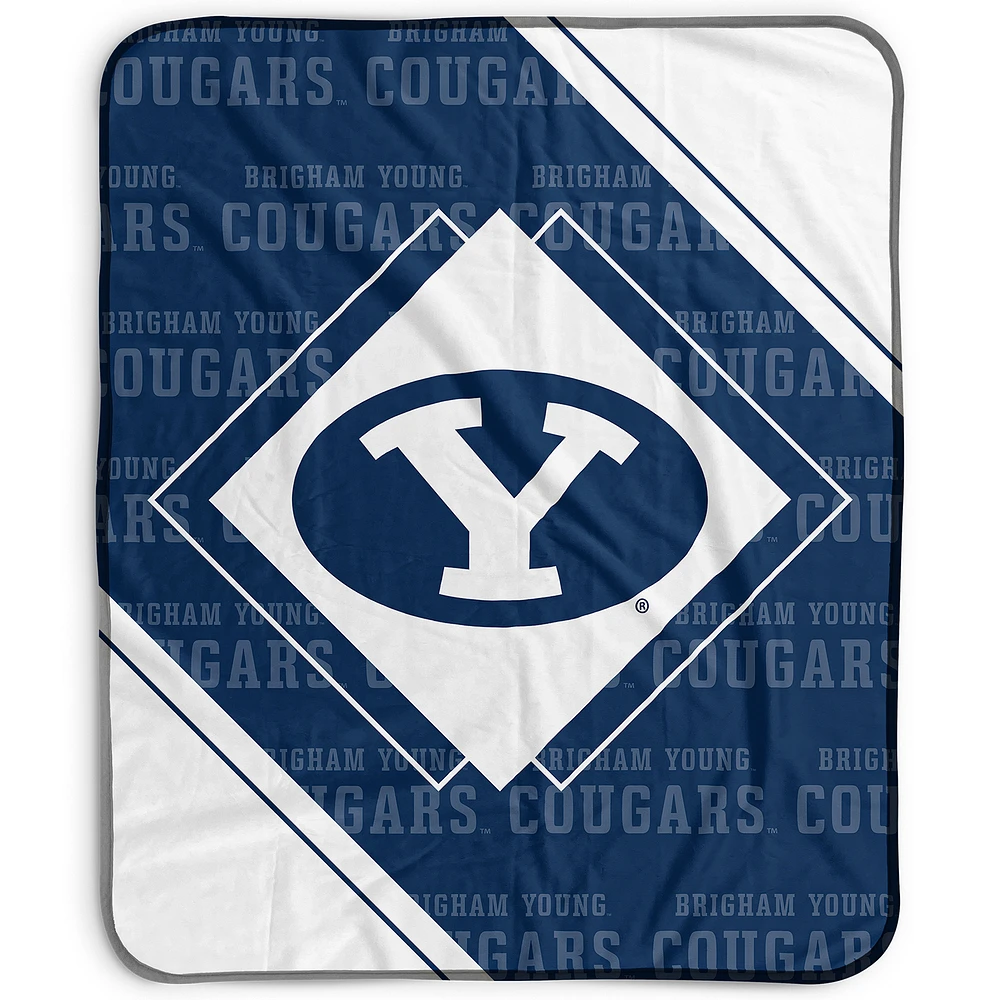 Pegasus BYU Cougars 50" x 60" Diamond Logo Fleece Blanket