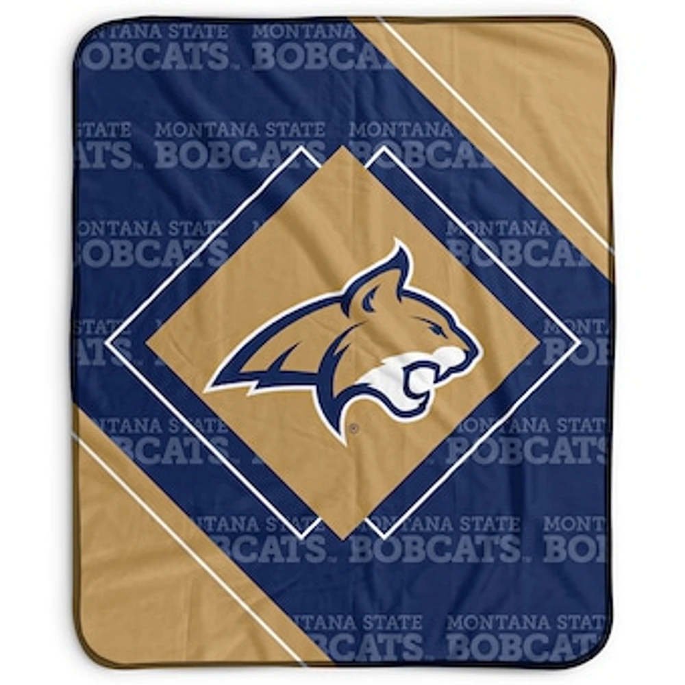 Pegasus Montana State Bobcats 50" x 60" Diamond Logo Fleece Blanket