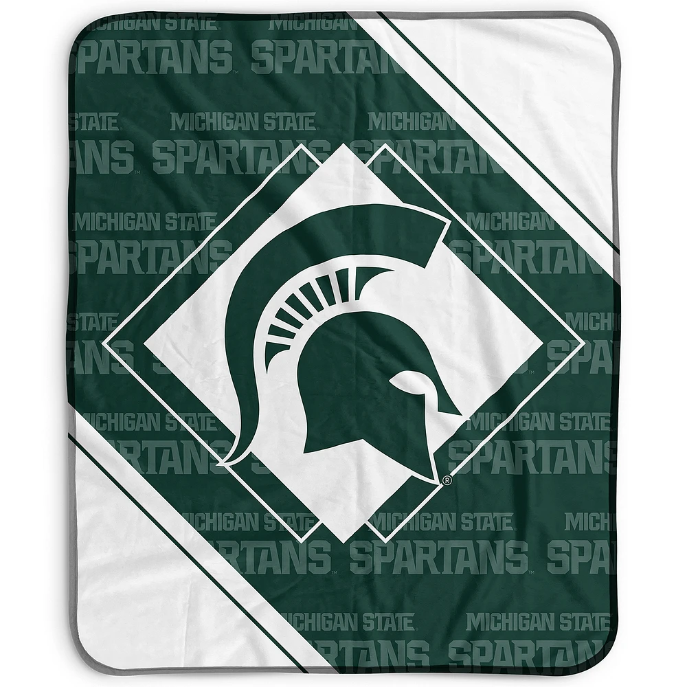 Pegasus Michigan State Spartans 50" x 60" Diamond Logo Fleece Blanket