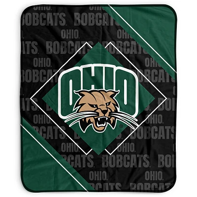 Pegasus Ohio Bobcats 50" x 60" Diamond Logo Fleece Blanket