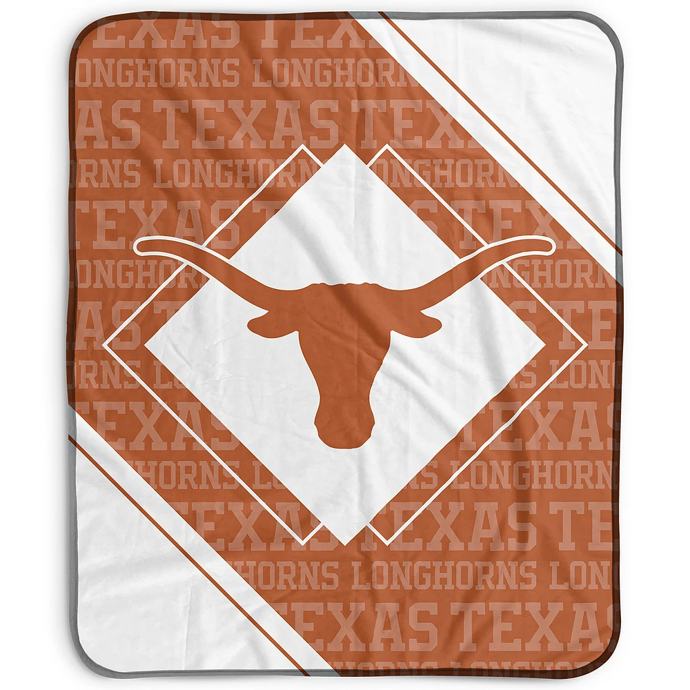 Pegasus Texas Longhorns 50" x 60" Diamond Logo Fleece Blanket