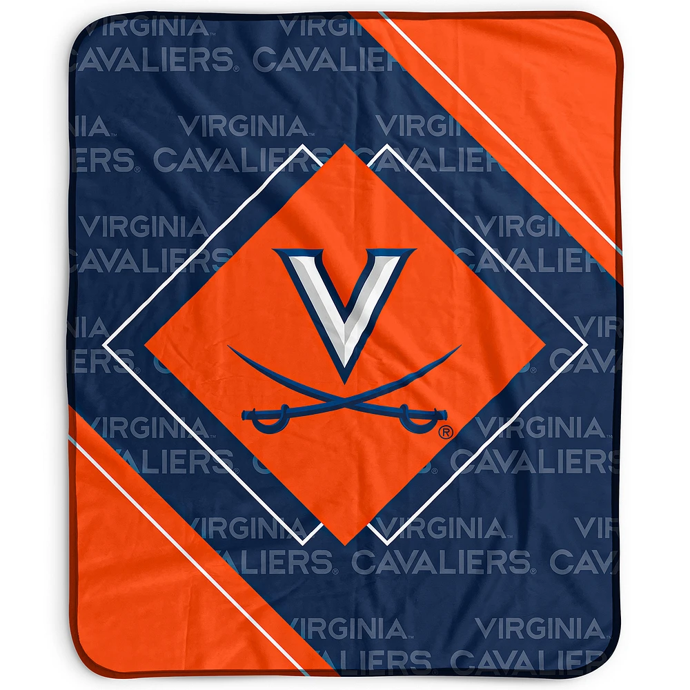 Pegasus Virginia Cavaliers 50" x 60" Diamond Logo Fleece Blanket