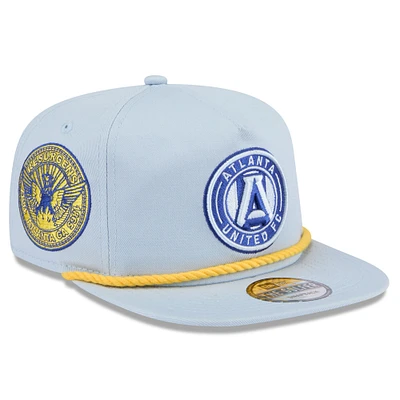Men's New Era Light Blue Atlanta United FC 2024 Jersey Hook Golfer Adjustable Hat