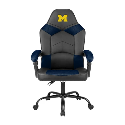 Imperial Black Michigan Wolverines Oversized Office Chair