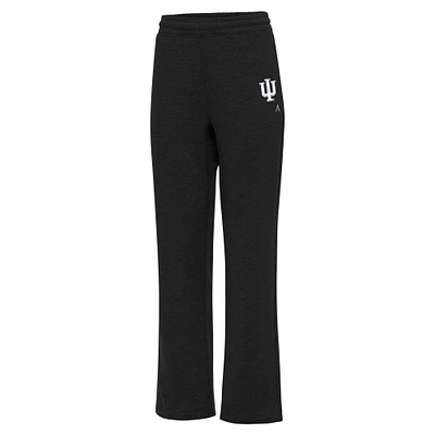 Women's Antigua Black Indiana Hoosiers Victory Sweatpants