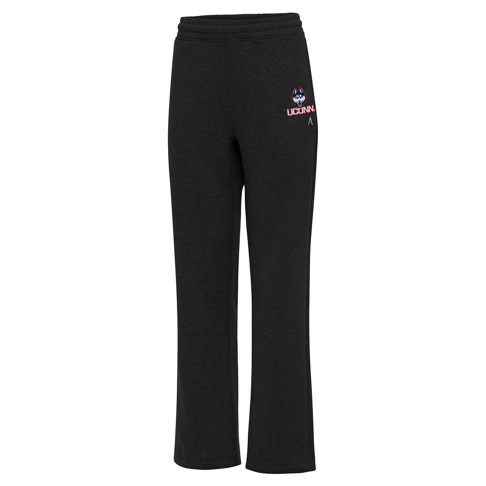 Women's Antigua Black UConn Huskies Victory Sweatpants