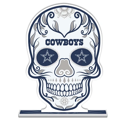 Dallas Cowboys 10" Sugar Skull Standee