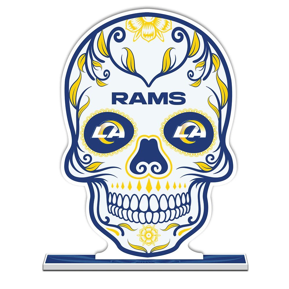 Los Angeles Rams 10" Sugar Skull Standee
