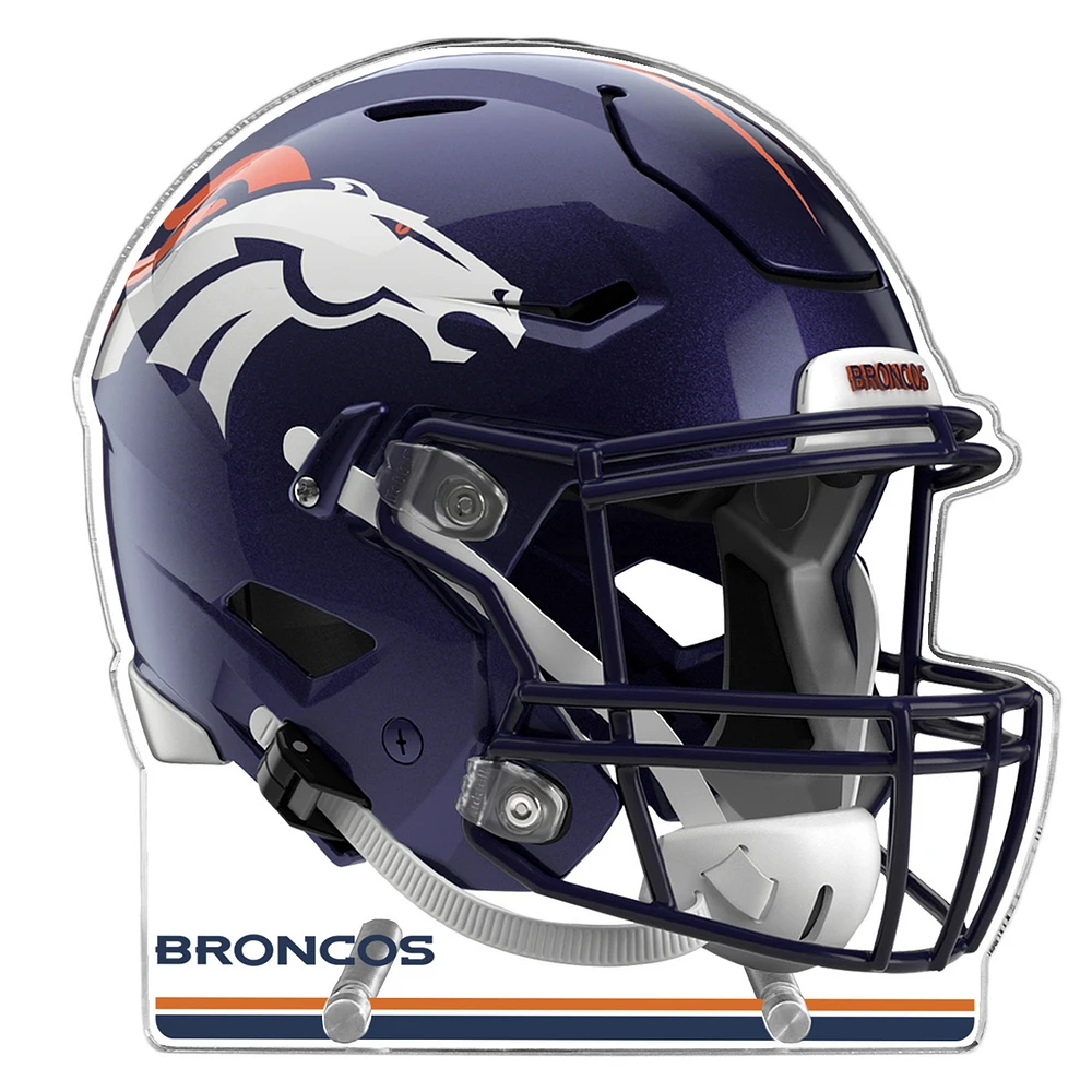 Denver Broncos 13" Speed Helmet Acrylic Plaque