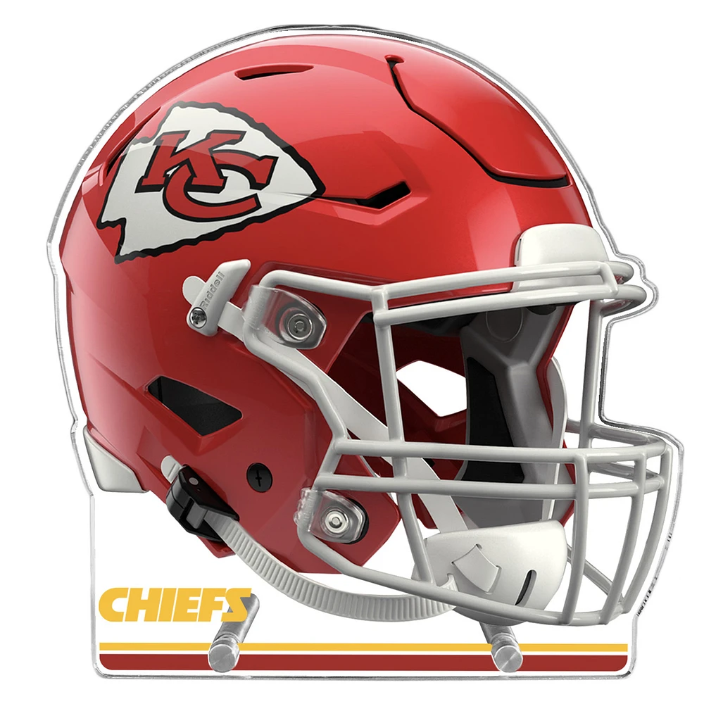 Kansas City Chiefs 13" Speed Helmet Acrylic Plaque