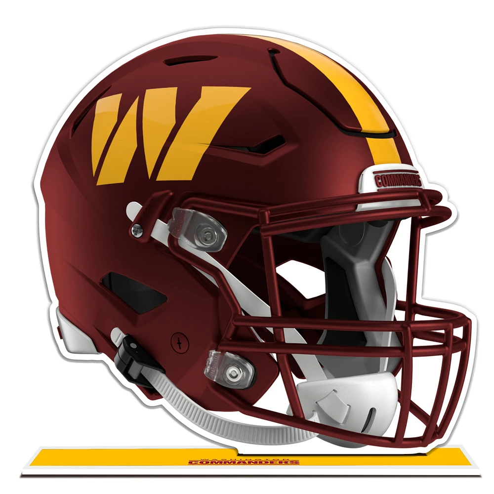 Washington Commanders 10" Speed Helmet Standee