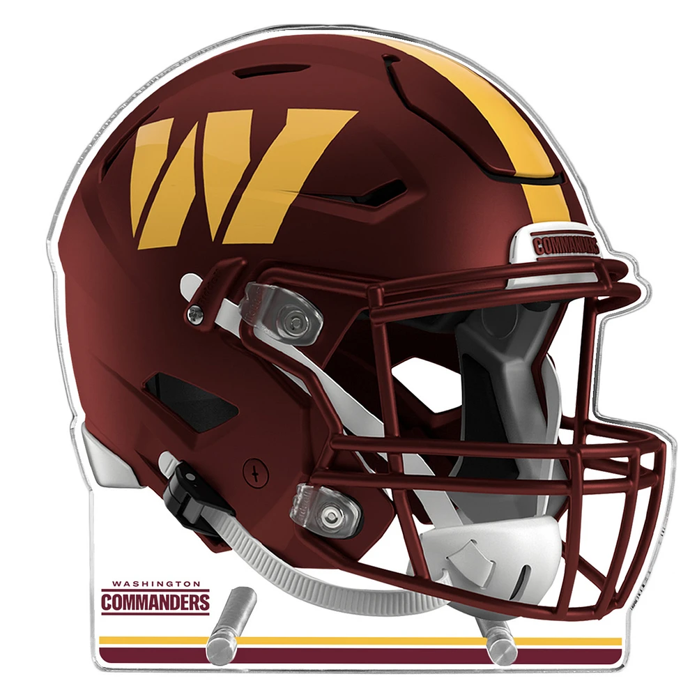 Washington Commanders 13" Speed Helmet Acrylic Plaque