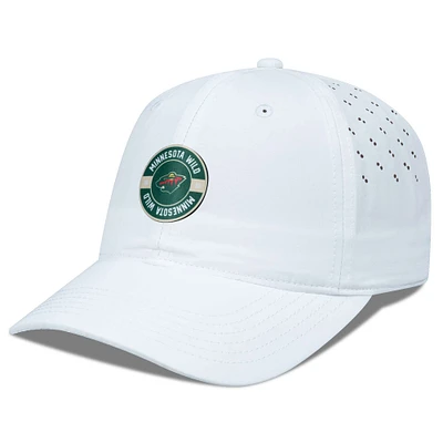 Women's Levelwear White Minnesota Wild Haven Adjustable Hat