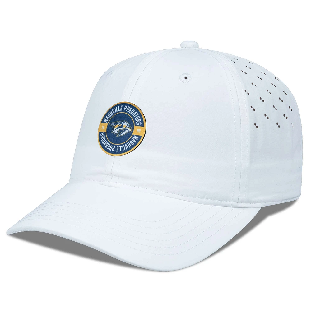 Women's Levelwear White Nashville Predators Haven Adjustable Hat