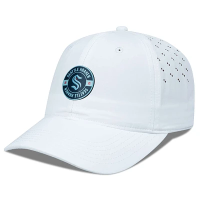 Women's Levelwear White Seattle Kraken Haven Adjustable Hat