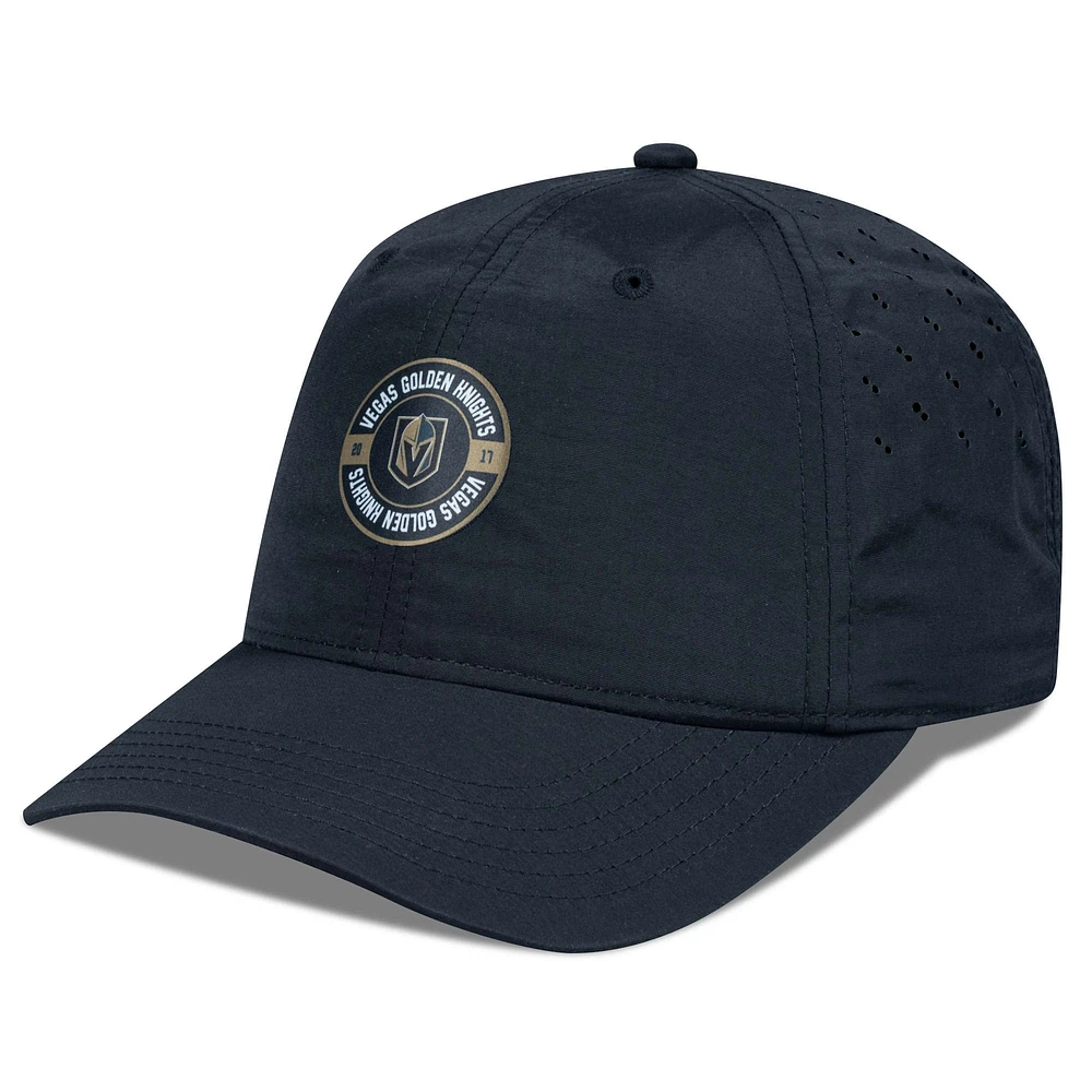 Women's Levelwear Black Vegas Golden Knights Haven Adjustable Hat