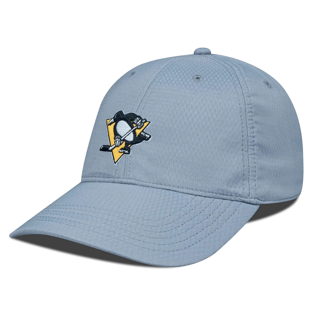 Men's Levelwear Gray Pittsburgh Penguins Matrix Adjustable Hat