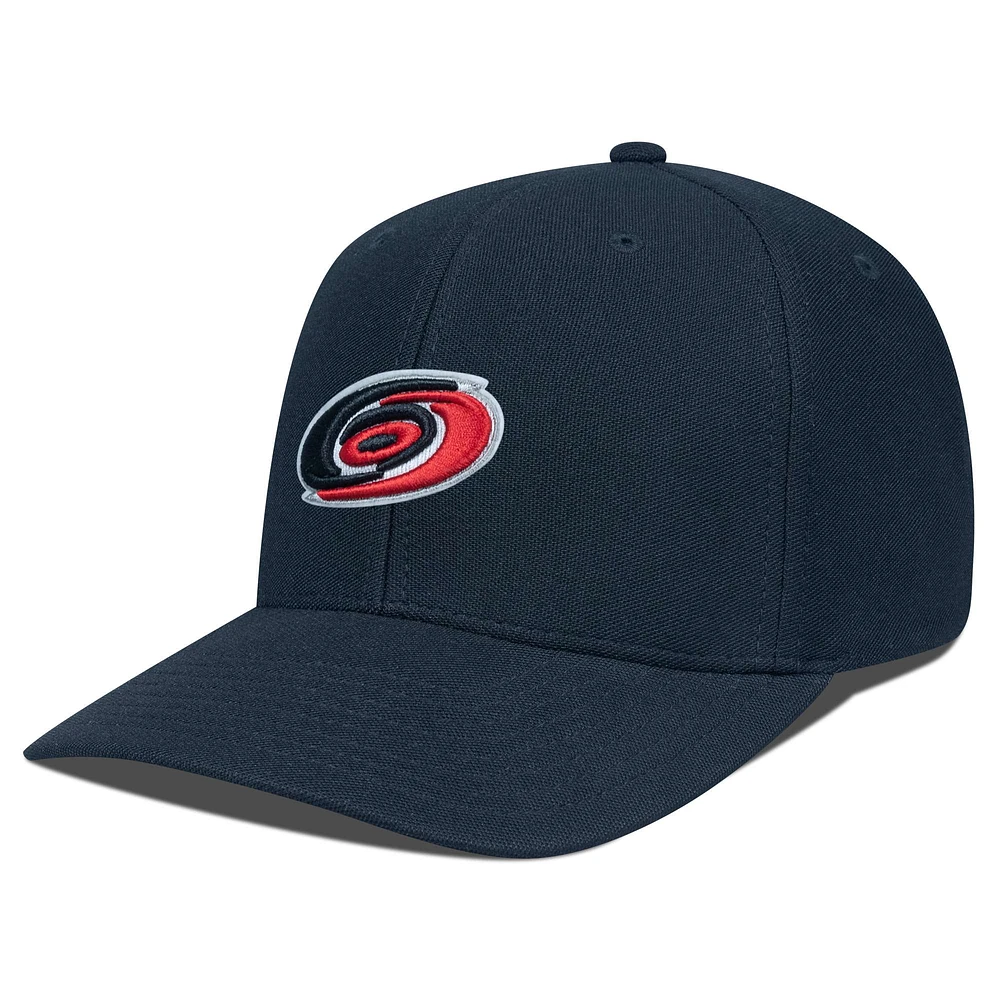 Men's Levelwear Black Carolina Hurricanes Fusion Lefty Cap