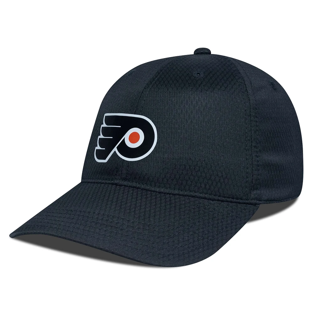 Men's Levelwear Black Philadelphia Flyers Matrix Adjustable Hat