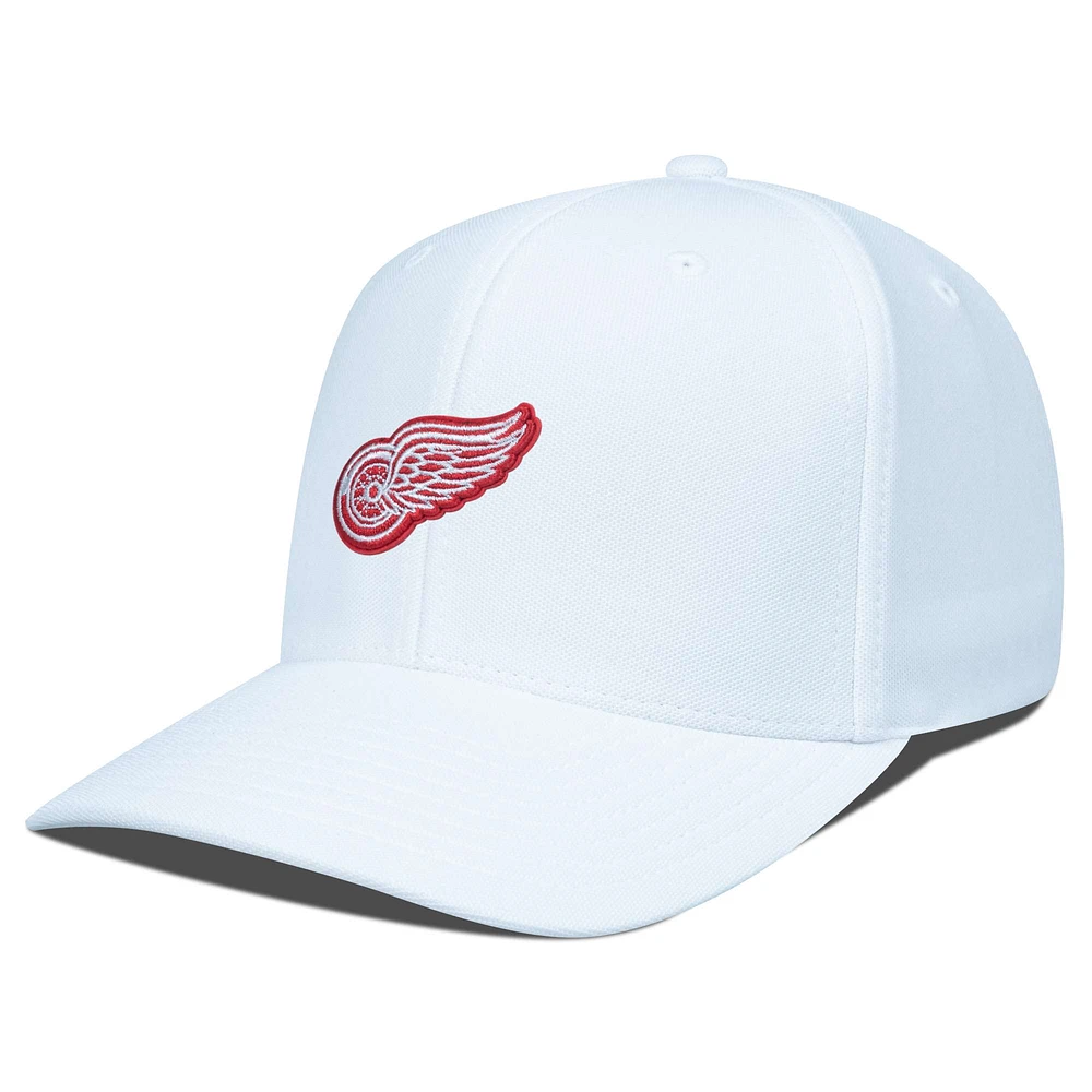 Men's Levelwear White Detroit Red Wings Fusion Lefty Cap
