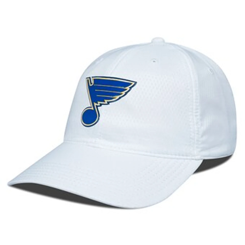 Men's Levelwear White St. Louis Blues Matrix Adjustable Hat