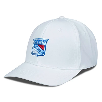 Men's Levelwear White New York Rangers Rise Flex Hat