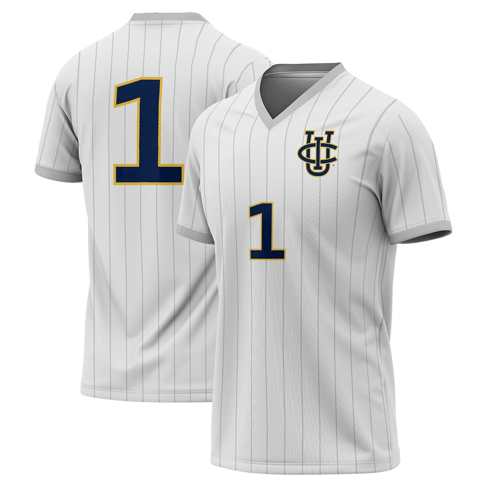 Youth #1 GameDay Greats White UC Irvine Anteaters Lightweight Soccer Fashion Jersey