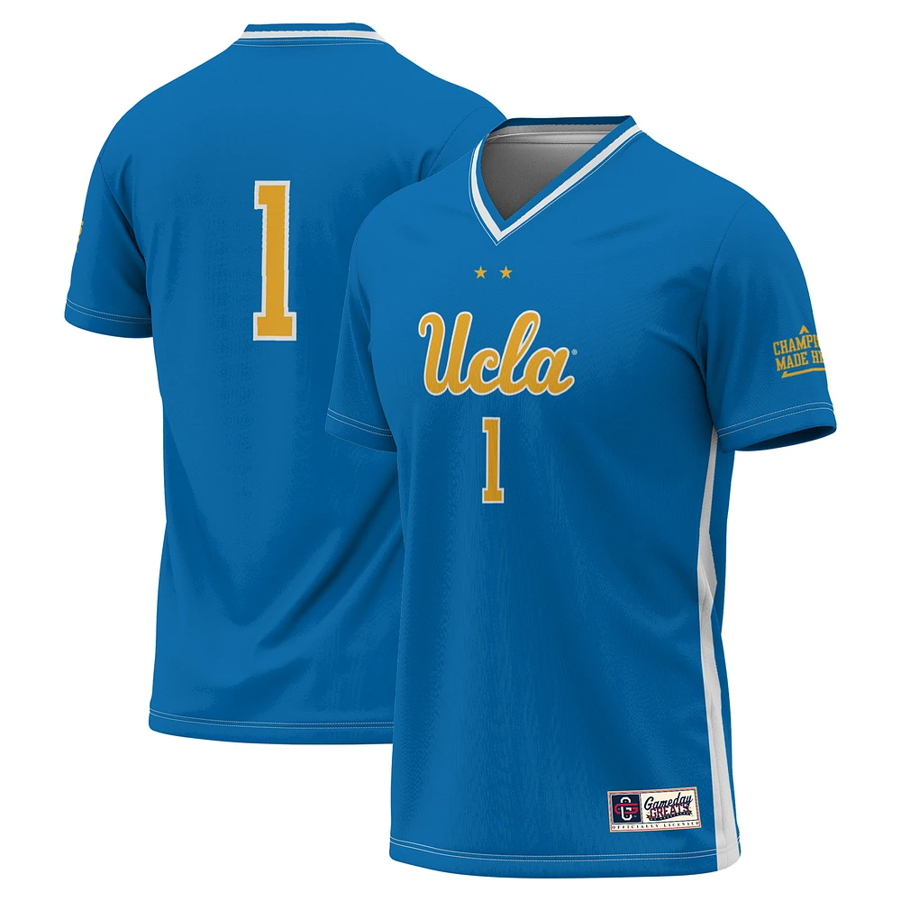 Unisex GameDay Greats Blue UCLA Bruins Lightweight Soccer Fashion Jersey