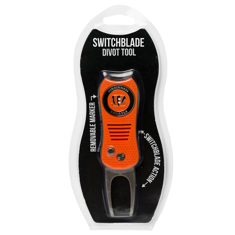 Cincinnati Bengals Switchblade Divot Tool with Ball Marker