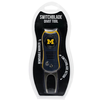 Michigan Wolverines Switchblade Divot Tool with Ball Marker