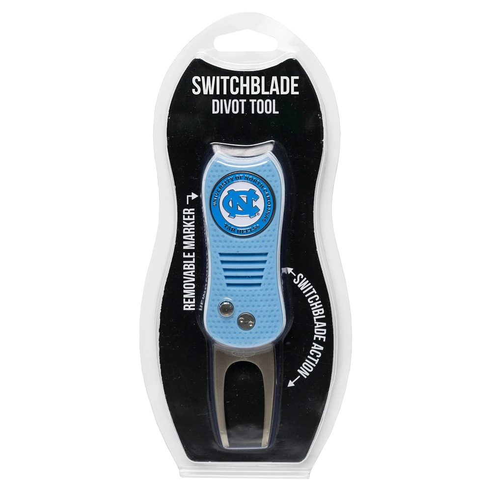 North Carolina Tar Heels Switchblade Divot Tool with Ball Marker
