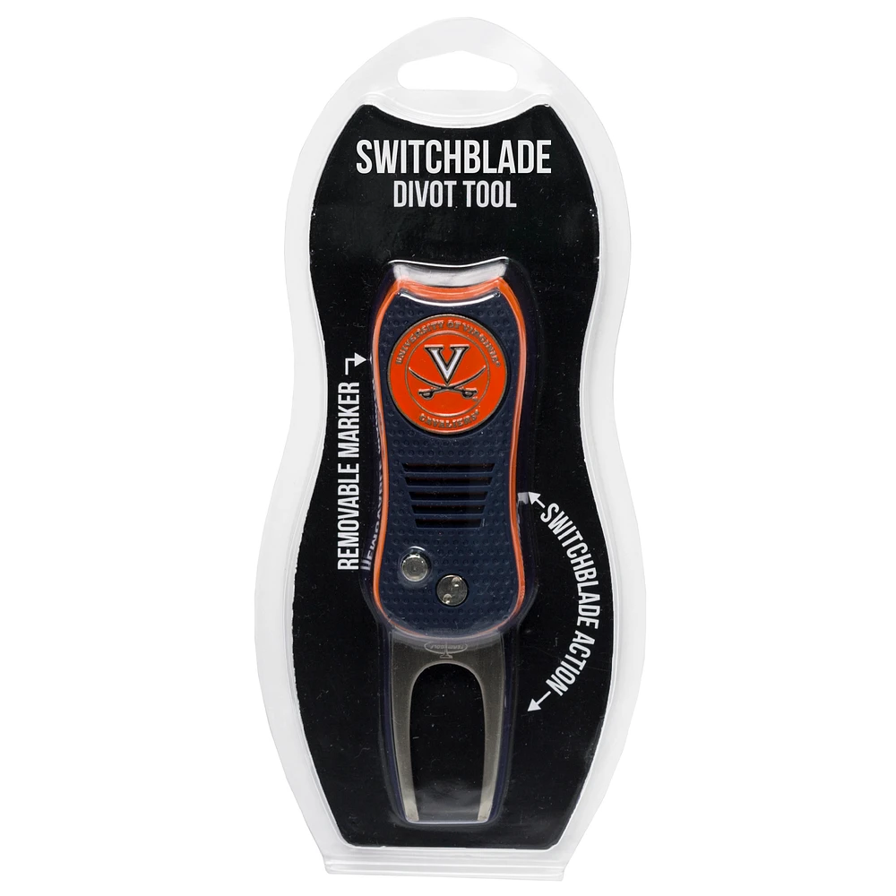 Virginia Cavaliers Switchblade Divot Tool with Ball Marker