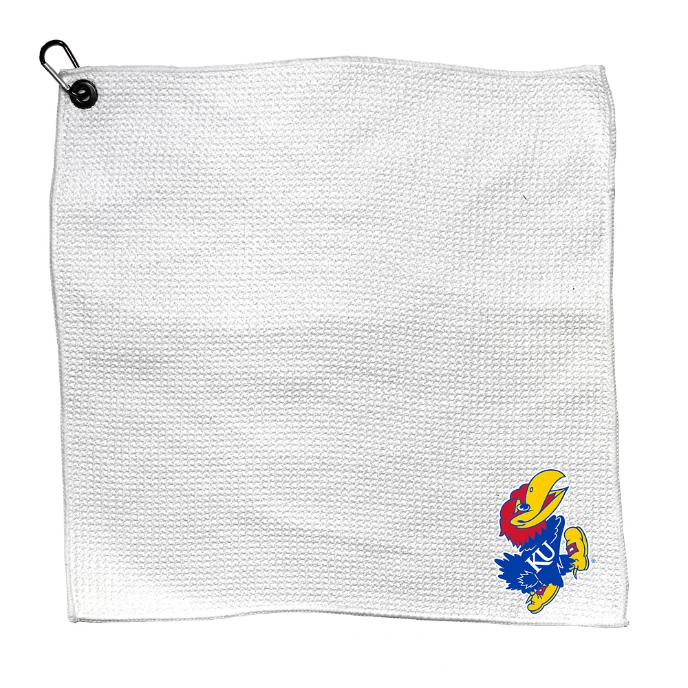 Kansas Jayhawks 15" x 15" Microfiber Golf Towel