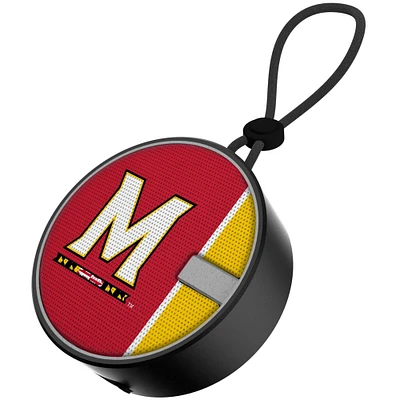 Keyscaper Black Maryland Terrapins Bluetooth IPX7 Waterproof Speaker
