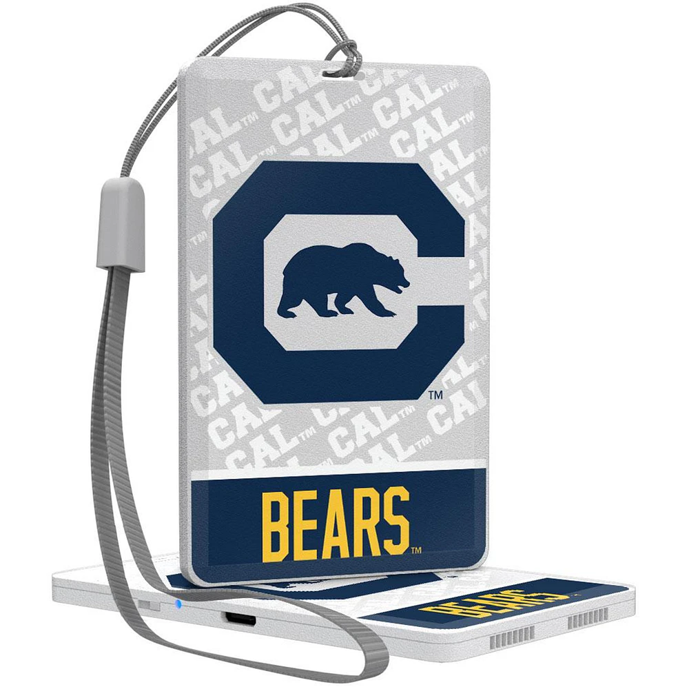 Keyscaper White Cal Bears Bluetooth Pocket Speaker