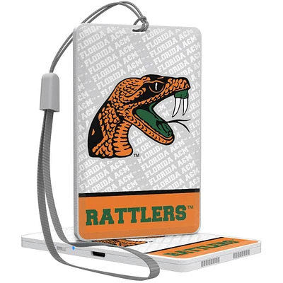 Keyscaper White Florida A&M Rattlers Bluetooth Pocket Speaker